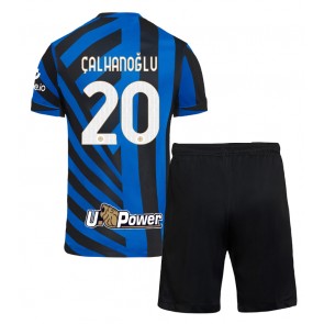 Inter Milan Hakan Calhanoglu #20 Domaci Dres za Dječji 2024-25 Kratak Rukavima (+ kratke hlače)